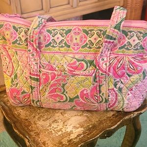 PINK FLORAL VERA BRADLEY PURSE